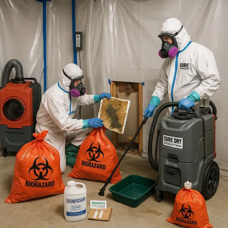 Contaminated Water Handling Protocols process in Swartz Creek, MI